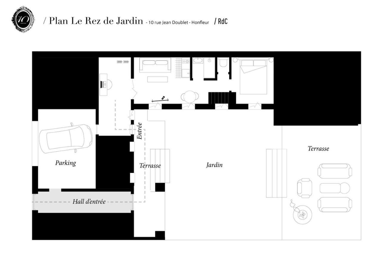 Apartament Le 10Honfleur Zewnętrze zdjęcie